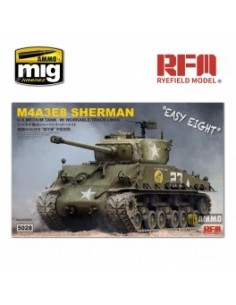 SHERMAN M4A3E8 WITH WORKABLE TRACK LINKS