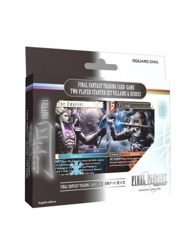 FF TCG VILLAINS AND HEROES 2 PLAYER SET