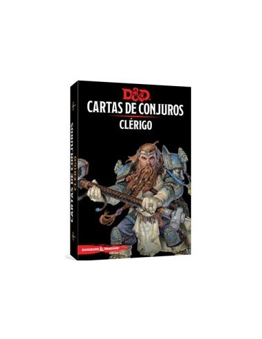 D&D CARTAS CONJUROS DE CLERIGO