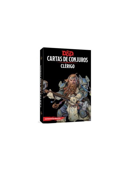 D&D CARTAS CONJUROS DE CLERIGO