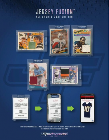 2022 Sportscards Jersey Fusion All Sports Series 2 Case 10 Boxes