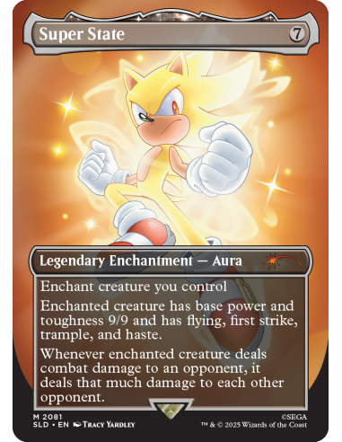MTG - SONIC - FRIENDS AND FOES SECRET LAIR (NO FOIL) - EN